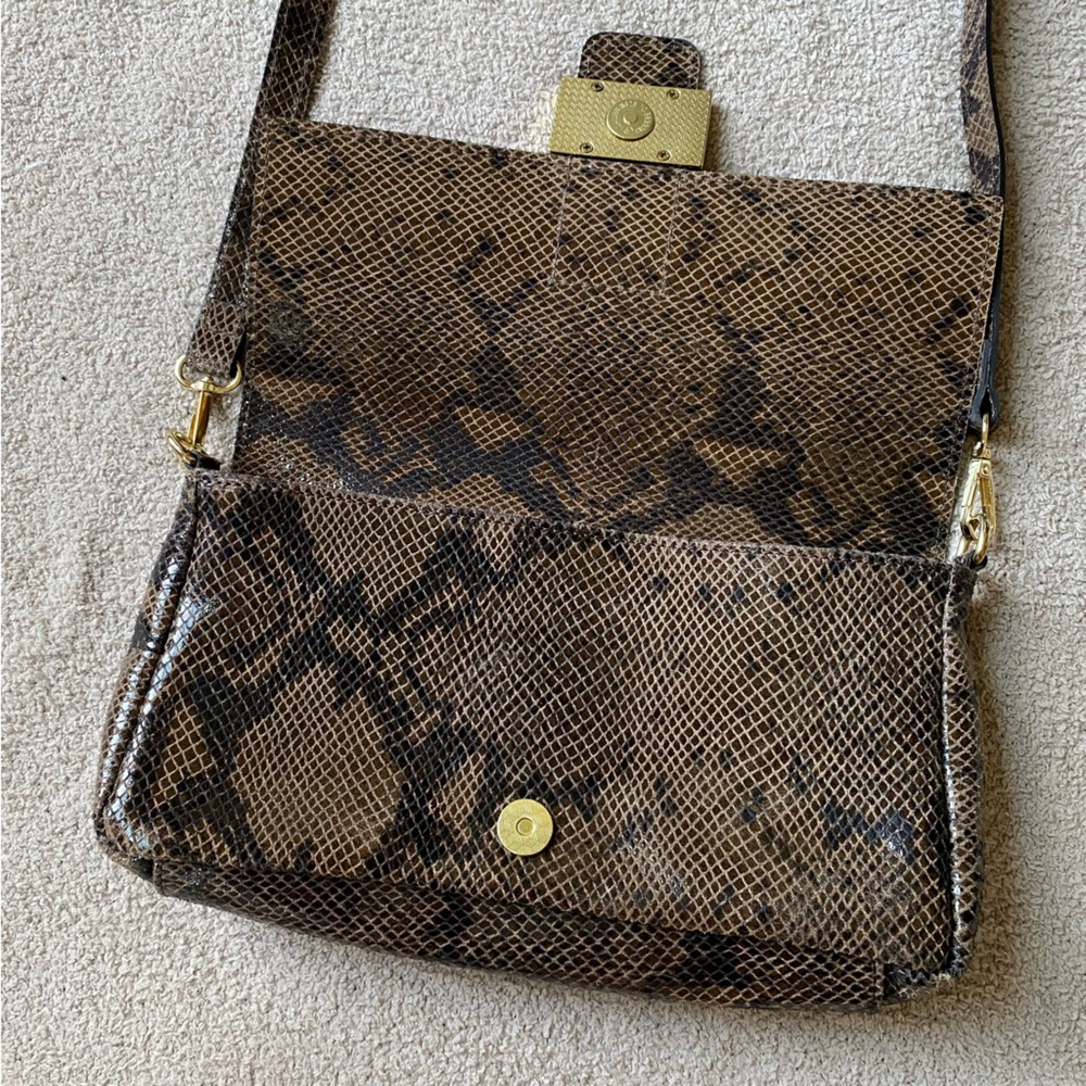 Divina Firenze Brown snake print purse - Picture 7 of 9